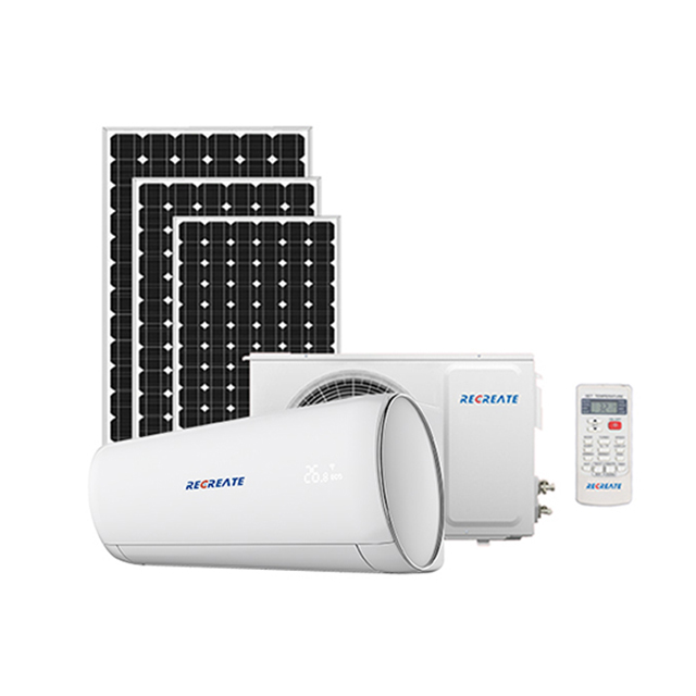 Le restaurant utilise un climatiseur solaire Plug And Play 24000 Btu