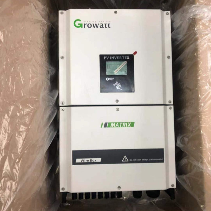 Onduleur pv hybride solaire growatt 25kw