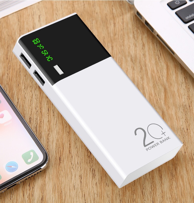 La meilleure banque de puissance mobile de batterie au lithium de la grande capacité 10000mah de charge rapide de Powerbank avec la lumière