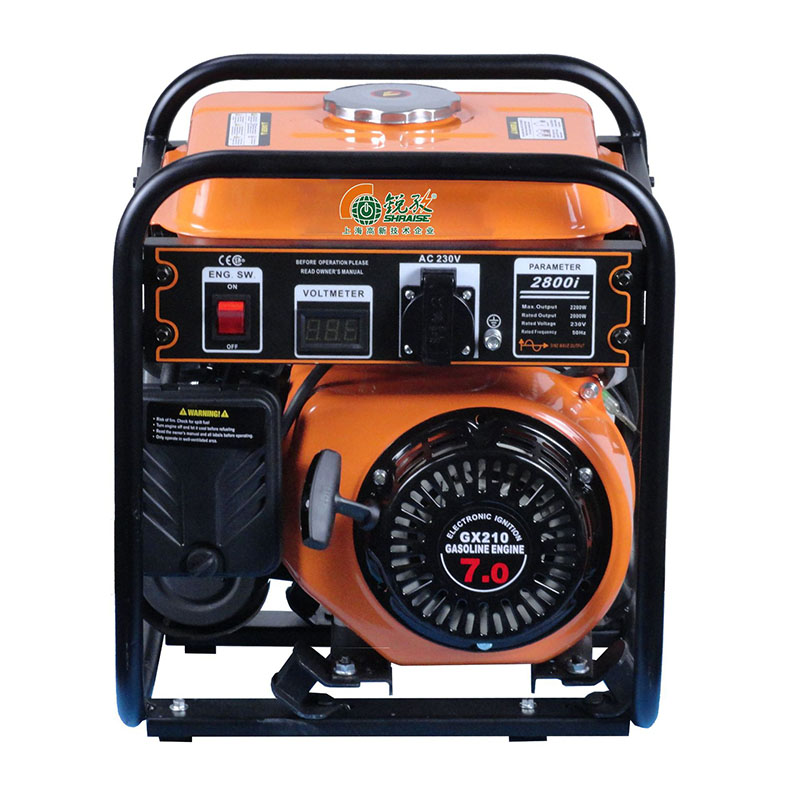 Générateur domestique 2kw conversion de fréquence essence petit générateur extérieur portable 220V groupe électrogène monophasé