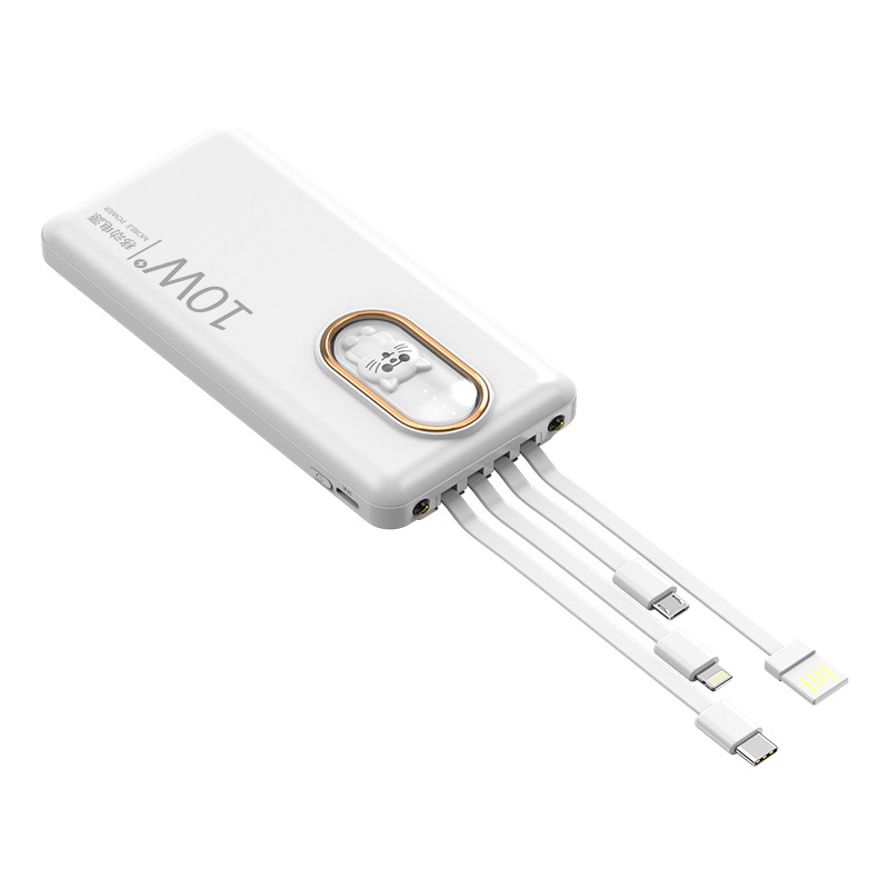 La banque d'alimentation mignonne pour animaux de compagnie 20000 mAh est livrée avec une alimentation mobile personnalisée de grande capacité à charge rapide