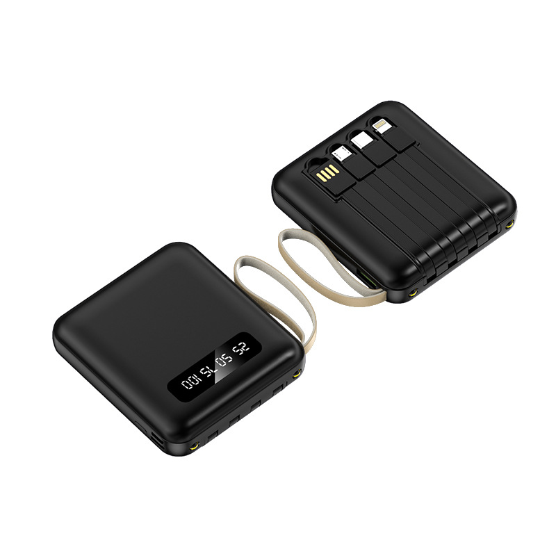 2022 Tendance Produit Fast Charge Powerbank 2000 Mah Battery Bank Avec Câbles Amazon Best Sellers Power Bank